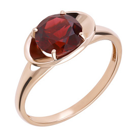 Кольцо один камень 11803098 гр золото