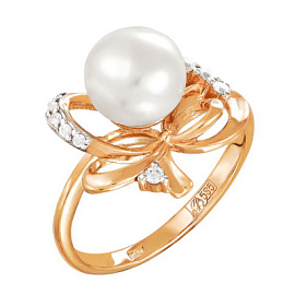 Кольцо 190-1-329Р золото