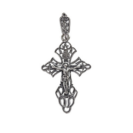 Крест христианский КР-62 серебро Полновесный