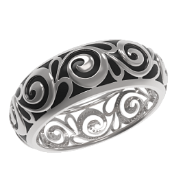 Кольцо 1034761-04000 серебро