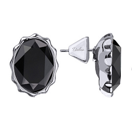 Серьги пусеты SW000095R-027E1 ювелирный сплав