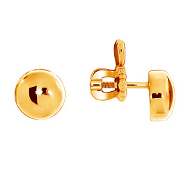 Серьги пусеты 2320400650 серебро