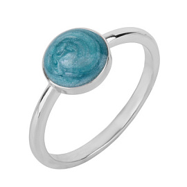 Кольцо 1367405651-71 серебро Круг