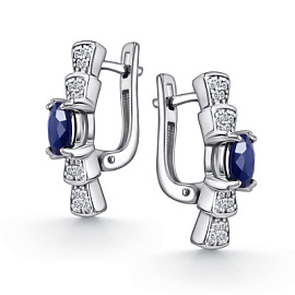 Серьги 02-5186.000С-00 серебро