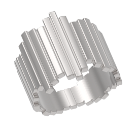 Кольцо 1040041-00000 серебро