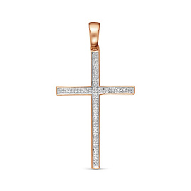Крест декоративный 3762-151-01-00 золото