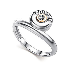 Кольцо 01-5246.000Б-00 серебро Круг