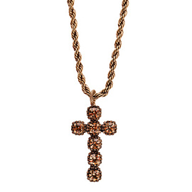 Колье 158500825720 ж ювелирный сплав Крест