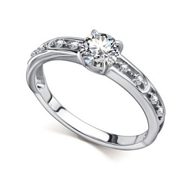 Кольцо 01-4799.00КЦ-00 серебро