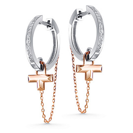 Серьги 4414-21001-1 золото