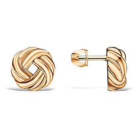 Серьги пусеты 822805р золото Узел