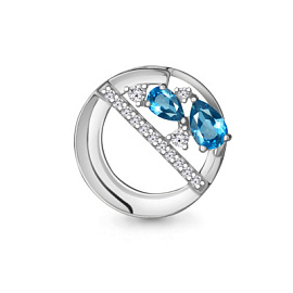 Подвеска 2538205А.5 серебро