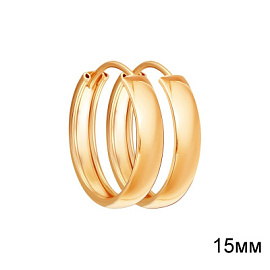 Серьги конго 00-62-0513-00 золото