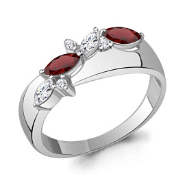 Кольцо 65001203А.5 серебро