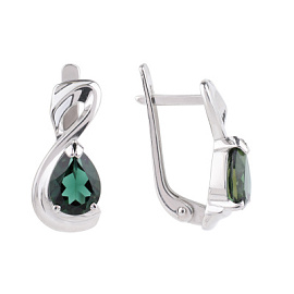 Серьги 2-1164 тур серебро