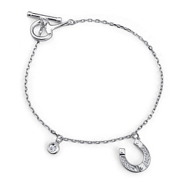 Браслет 05-5218.00КЦ-00 серебро Подкова