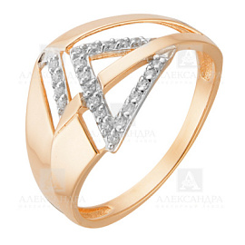 Кольцо кл3037-01 золото