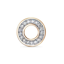 Подвеска бегунок 0302665 золото Круг