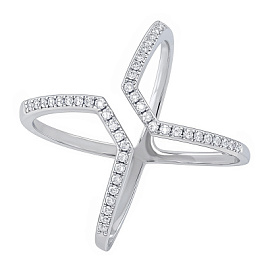 Кольцо фаланговое КФ5333Ф серебро