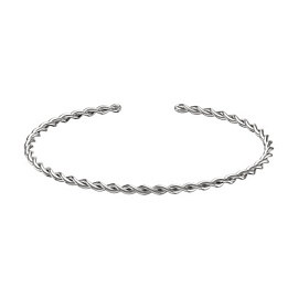 Браслет жесткий НБ22-459Ю-3 d1.20 серебро Полновесный