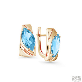 Серьги 02-2-834-0100-010 золото