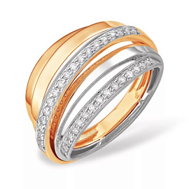 Кольцо К15219544 золото