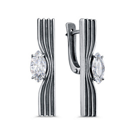 Серьги 12-846-7983 серебро