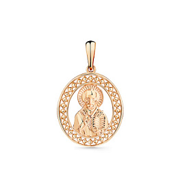 Подвеска религиозная христианская ладанка 010-0216-0000-010 золото