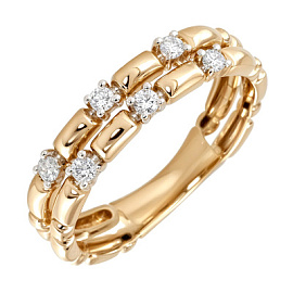 Кольцо R101-R47961R золото