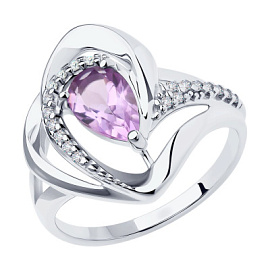 Кольцо 94-310-00630-3 серебро