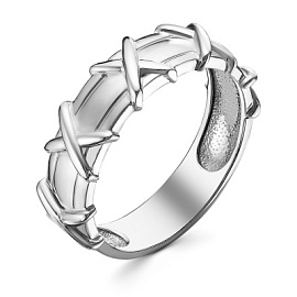 Кольцо 410-10-418 серебро Тиффани Х