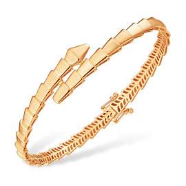 Браслет жесткий Б10020931 золото Булгари Змея