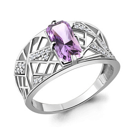 Кольцо 6579804А.5 серебро