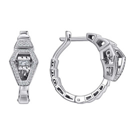 Серьги 02-12-51042-31-00 золото змея