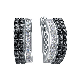 Серьги дс1201967р серебро Бушерон