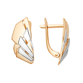 Серьги 015482-1002 золото