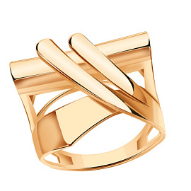 Кольцо кл4235-01 золото