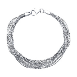 Браслет 94054539 серебро