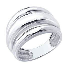 Кольцо 94014635 серебро