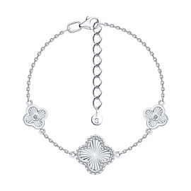 Браслет 94051569 серебро Ван Клиф