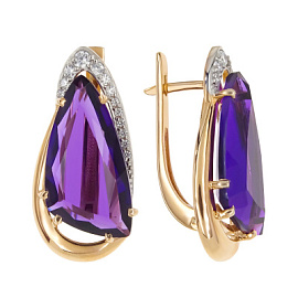 Серьги С-0279 ам золото