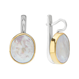 Серьги ER04990005QPR-COT-M серебро