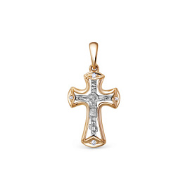 Крест христианский 8035-151-00-00 золото