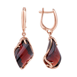 Серьги подвесные 0343-1 гр золото