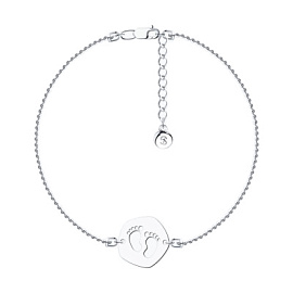 Браслет 94050905 серебро Ножка
