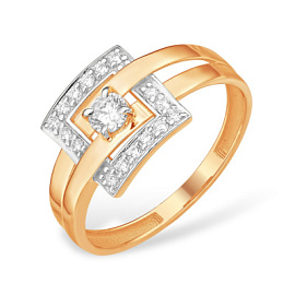 Кольцо К13221937 золото