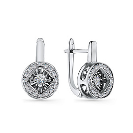 Серьги 02-12-5924-31-00 золото