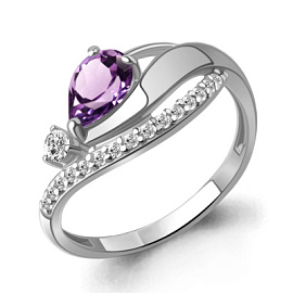 Кольцо 65003404А.5 серебро