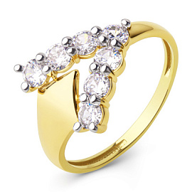 Кольцо 023031-4102 золото