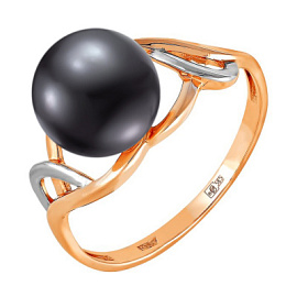 Кольцо один камень 190-1-779Рч золото